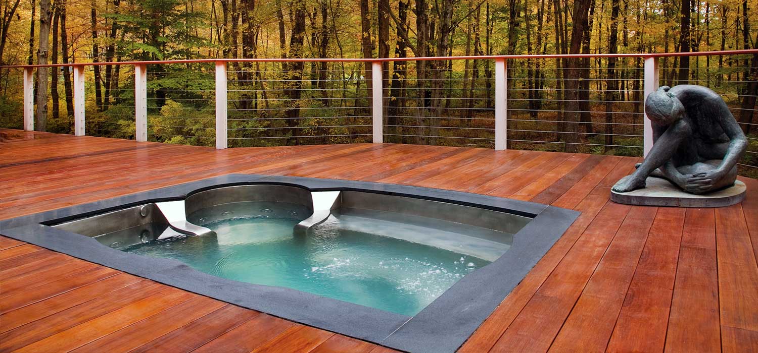 Встроенный спа бассейн