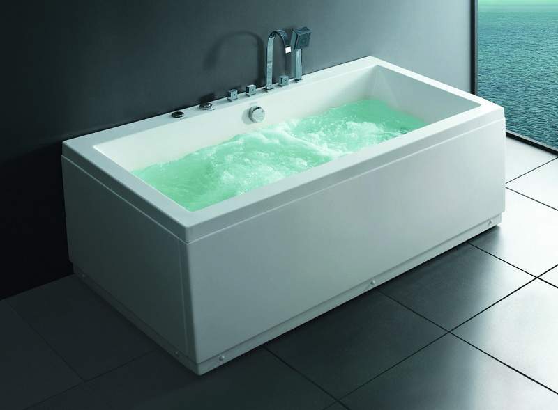 Прямоугольная гидромассажная ванна Sunrans SR5D039(SR518) (рис.1)